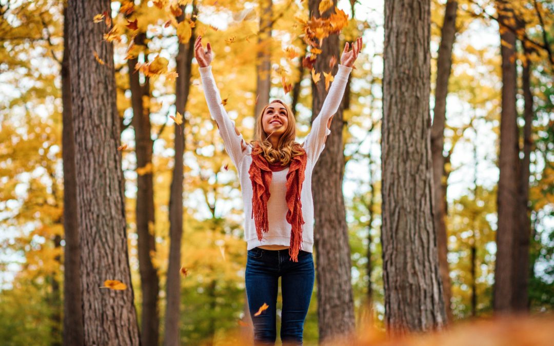 Einfach glücklich sein: Glücksliste für den Herbst